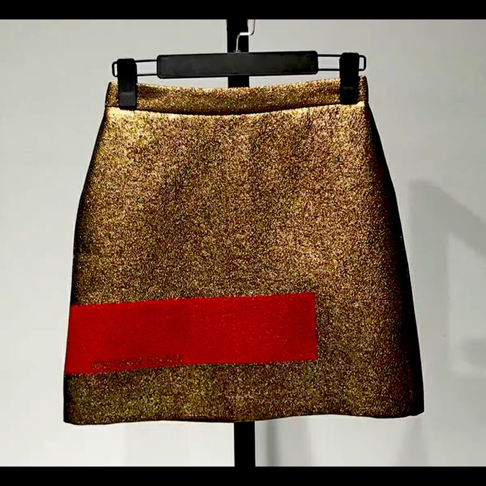 women gold color skirt dress clothes summer girls